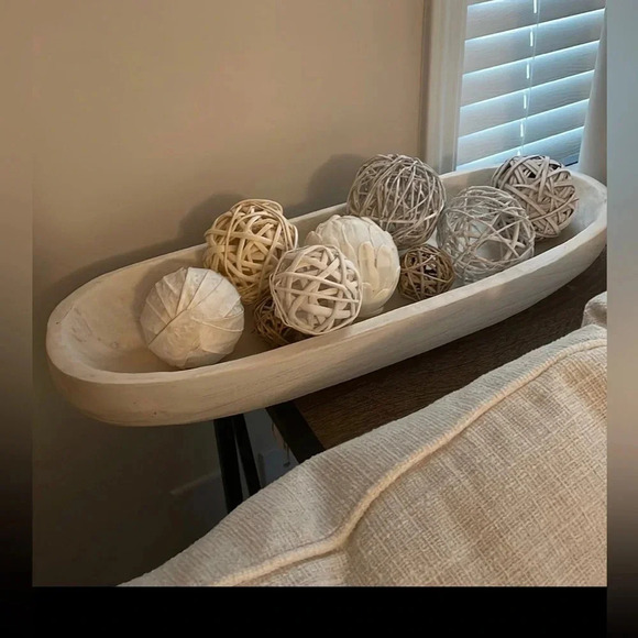 Decorative Wood Bowl - Picture 3 of 4